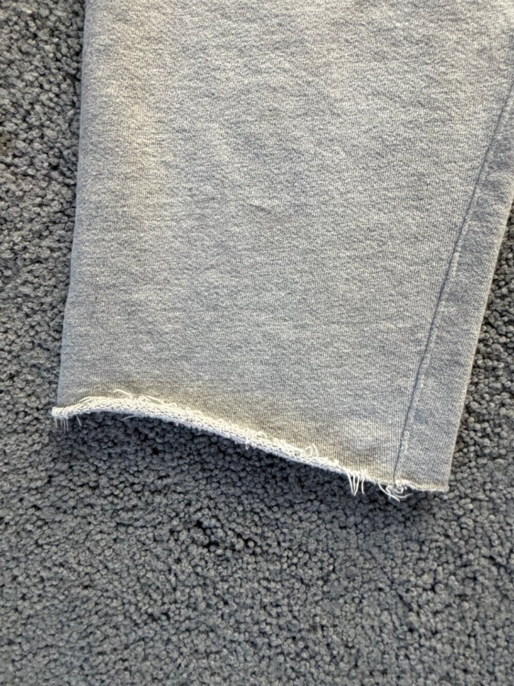 CHERRY LA - Straight-Leg Logo-Appliquéd Cotton-Jersey Sweatpants - Gray- Sz. XL - Picture 14 of 14